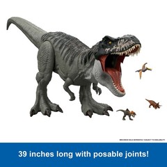 Jurassic World Rebirth Super Colossal Tyrannosaurus Rex Action Figure