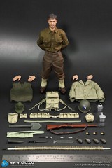 DID A80156 WWII US 29th Infantry Technician – Corporal Upham 1/6 FIGURE TOYS