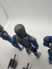 Star Wars The Clone Wars Death Watch Mandalorian Warrior Lot *see Pics