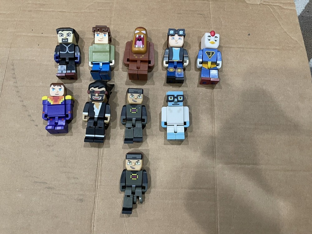 Tube Heroes Figures Lot