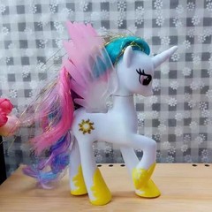 14cm My Little Pony Princess Celestia Nightmare Moon Figures Toys Kids Gift