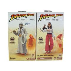 Indiana Jones Adventure Raiders of the Lost Ark Sallah Marion Ravenwood Lot of 2