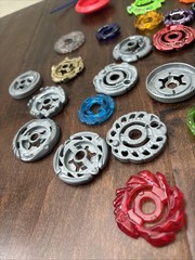 beyblade assorted lot some rare launchers metal plastic