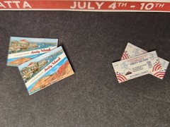 1/6 SCALE Dollhouse Mini JAWS Amity Island Signs, Pamphlets, Police Report, Pics