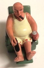 Lot of 11 Homies Trailer Park Figurines w/ Rare Big Red! 1:32 Scale!