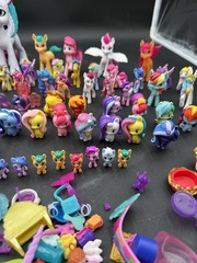 Huge My Little Pony Lot Of 96 Figures Various Styles And Years Plus Accessories