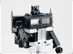 Transform G1 Optimus prime Black mint car metal front action figure MISB Gift