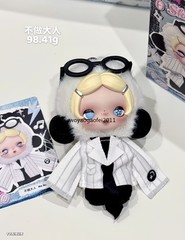 Authentic Skullpanda Off Mode Series Blind Box Figures Toy Plush Pandent Doll