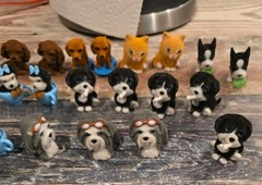 Puppy In My Pocket & Kitty In My Pocket Flocked Figurines Bundle of 21