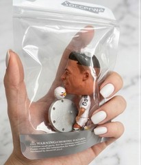 Kylian Mbappe France Real Madrid Soccer Mini Figure Collectible Statue Toy