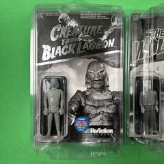 Funko/reaction black & white New York Comic Con Frankenstein Wolfman Creature