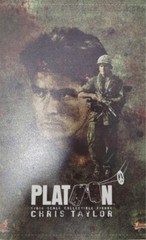 Hot Toys MMS 135 Platoon Chris Taylor Charlie Sheen 12 inch Figure