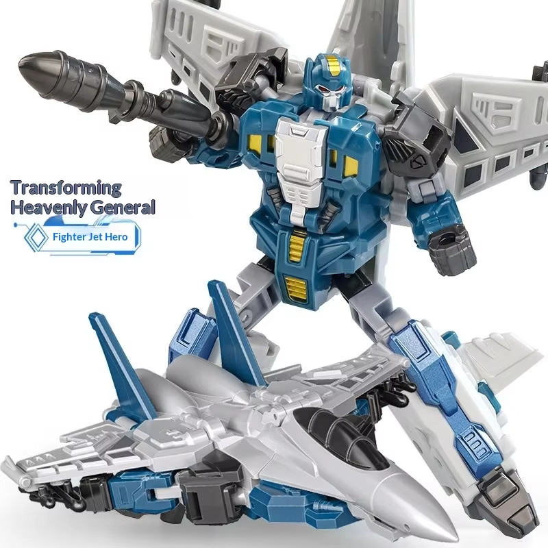 Transforming Robot Warrior Car Plane Tank Action Figure Model Toy Gift Set