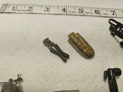 1:6 Scale Military Accessory Lot Medical, Gear, Shoes, Rations, More