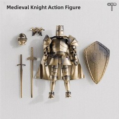Medieval Knight Armor Action Figure Multi-Jointed Movable Robot Dummy 13 T13