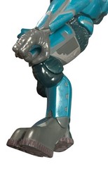 HALO JOYRIDE BLUE/TEAL ELITE ACTION FIGURE W/ WEAPON BLUE VIDEO GAMES TOYS