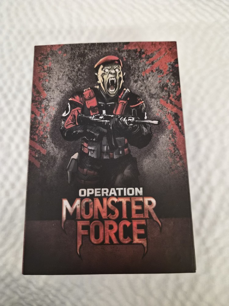 Operation Monster Force Delta Red Bloodwatch Elite 1:18 3.75″ JoeFest Exclusive