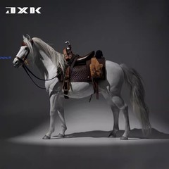 Jxk 1/6 Red Dead Redemption‌ Simulation Horse Model Resin Animal Figurine Gift