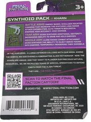 6 Final Faction Series 1 Accessory Packs Synthoid ACRM Razor Thunderbolt Cyber