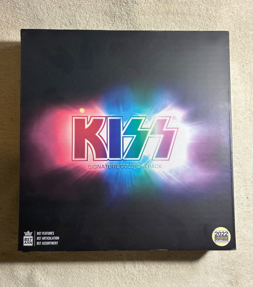 Kiss BST AXN Signature Colors 4-Pack, The Loyal Subjects