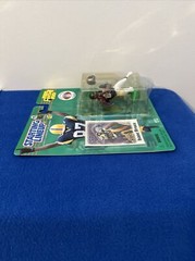 Starting Lineup 1995 JEROME BETTIS + 2000 ISAAC BRUCE St Louis Los Angeles Rams