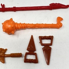 TMNT Weapon Lot | Slash Mace Club, Staff, Troll Axe, Fist Daggers | Vintage