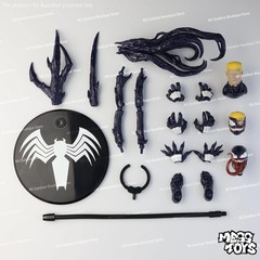 NEW Mess Toys Venom Lethal Neighbor Spider Man Symbiotic Black Suit Messtoys Spi