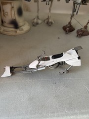 30th Anniv Battle of Hoth AT-ST Vehicles Lot Turrets And Speeder Bike