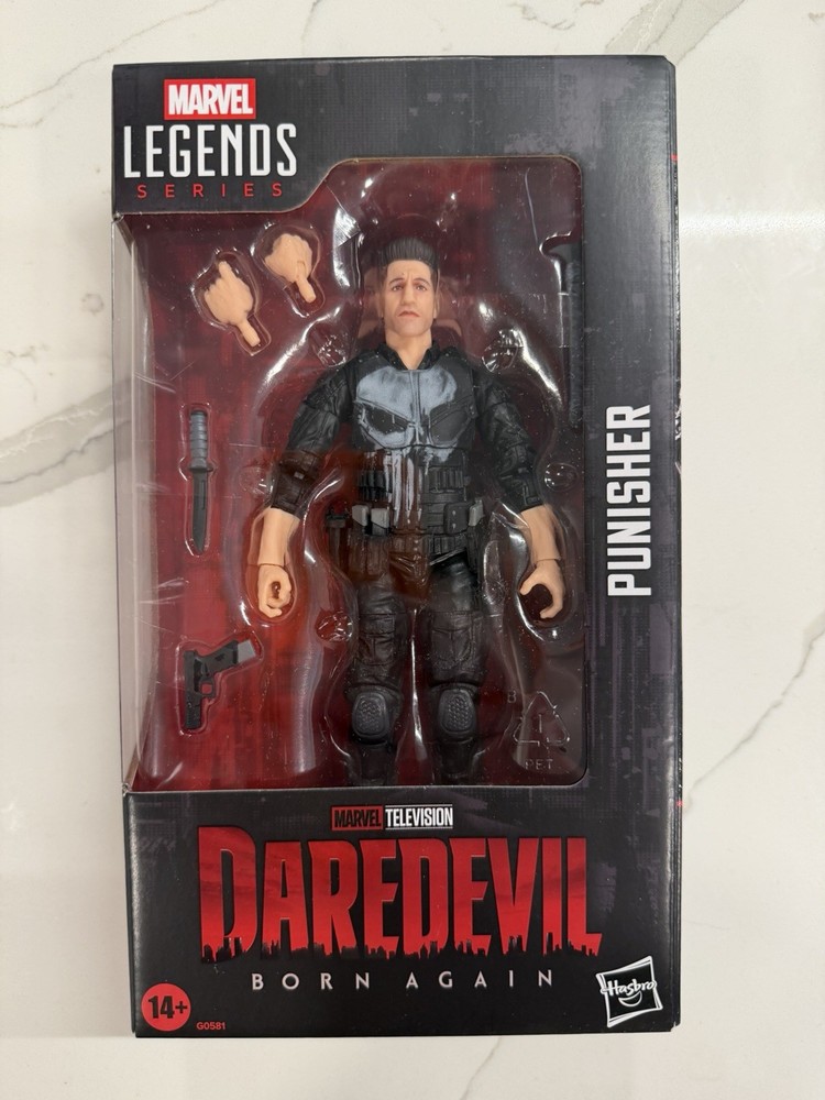 Marvel Legends Daredevil Born Again PUNISHER 6” Figure 2025 New NIB