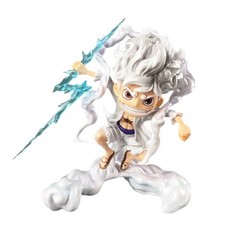 Anime Figure ONE PIECE Toys SD Nika Luffy 5th Gear Awake Figurine PVC Action