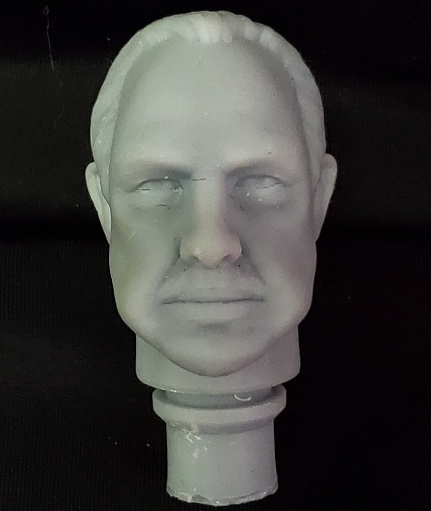 CUSTOM MEGO MARLON BRANDO GODFATHER RESIN HEAD FOR 8″ FIGURE FTC CTVT ZICA (Z57)