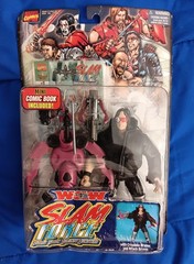 WCW Toybiz SLAM Force Kevin Nash Bret Hitman Hart New In Box Lot of 2