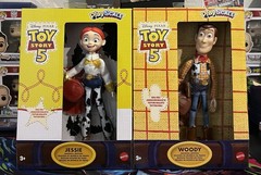 Toy Story 5 Woody & Jessie 7″ Ragdoll Edition Reel Feel Dolls Figures Movie 2026