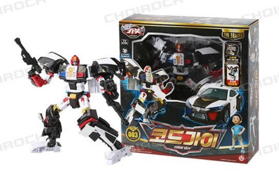 Choirock Hello Carbot The Braves CODE GUY Car Detective Robot X-Cube Pack