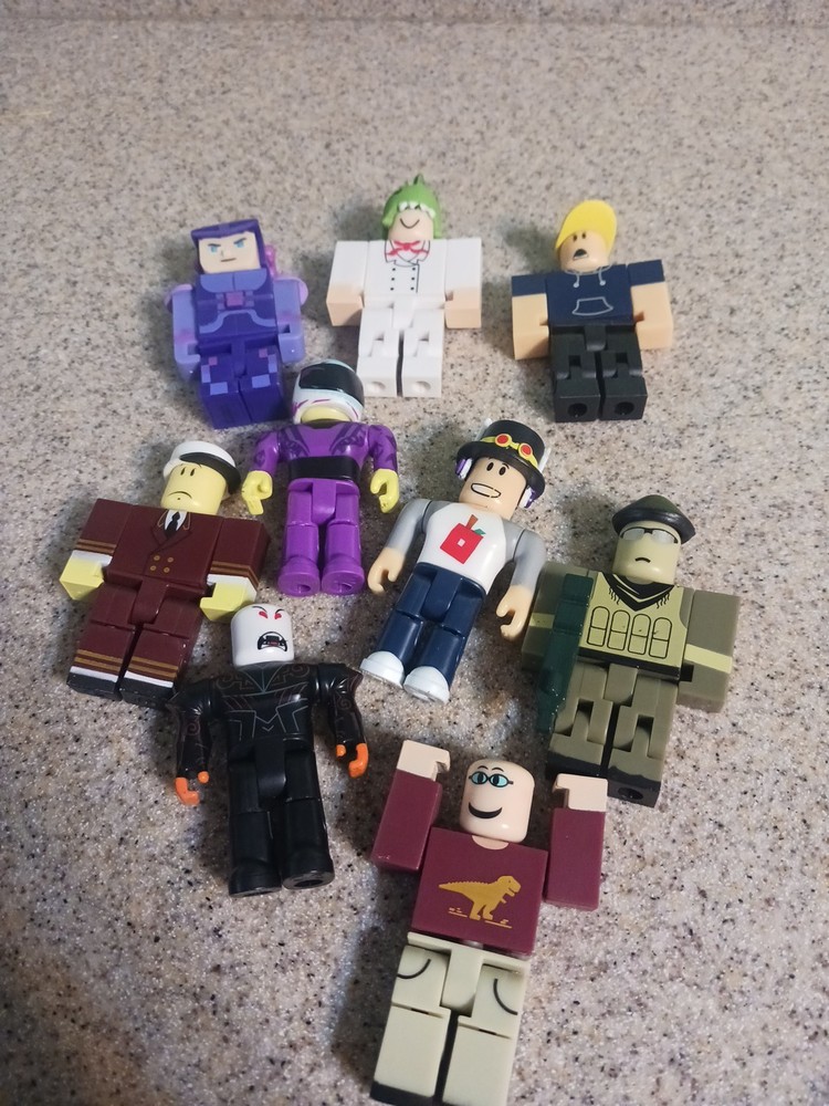 Roblox Figures Lot Of 9 Toys Figures From Kids Video Games