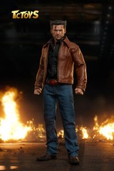 1:6 Wolverine Logan Man Head Hands Clothes For 12″ Male Action Figure Body Toys