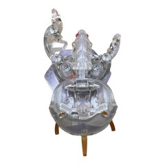 Bakugan Battle Brawlers Spin Master Blue Translucent Clear Crystal Stug 620G