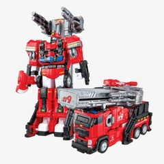 Tobot Rescue TOBOT BOOM Fire Engine Truck Red Great Transforming Robot Toy 2023