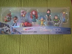 Disney 100 Years Of Spirited Adventures Buzz Lightyear, Lightning McQueen 9 Pcs