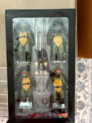 Ninja Turtles 1990 Movie TMNT 7″ Action Figure Set of 4 BNIB (Not NECA) US STOCK