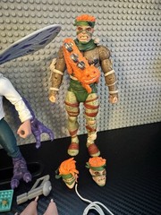 Super7 Teenage Mutant Ninja Turtles Ultimates Rat King, Baxter, Scratch, Scumbug