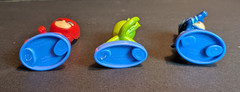 PJ Masks Blind Bag Mini Figures Owlette Gekko Catboy Lot of 3