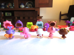 LITTLEST PET SHOP RARE TEENSIES SUPER PACK COMPLETE SET + SHINY DRAGONFLY