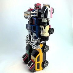 DX RV ROBO Surrender Bandai Power Rangers TURBO Carranger Megazord