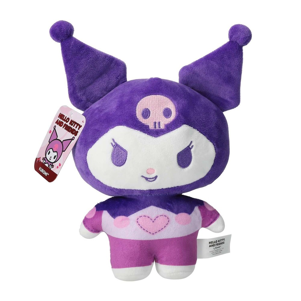 Hello Kitty Plush Toy Valentine’s Day 8 inch KUROMI by Sanrio NWT