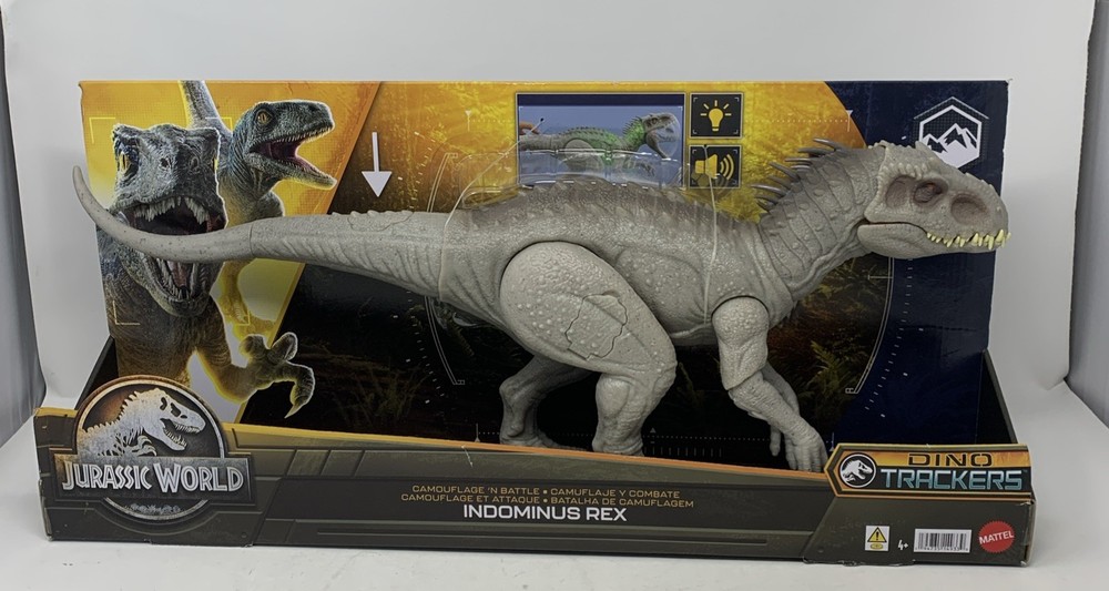 2023 Jurassic World Dino Trackers Camouflage ‘N Battle Indominus Rex (B30)