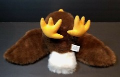 VTG AMERICAN BALD EAGLE PLUSH CRETIONS INC 1991 STUFFED ANIMAL WITH TUSH TAG