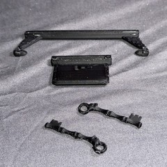Unpainted Black Dungeon cell extension set for Classics Snake mountain