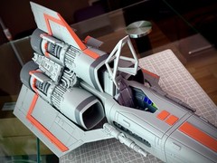 BSG 1978 Colonial Viper MK I (21 in. PLAYSET GRAY/ORANGE)