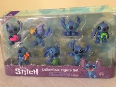 New Disney Stitch Collectible Figure Set 7 pcs Kids Toys for Ages 3 and up